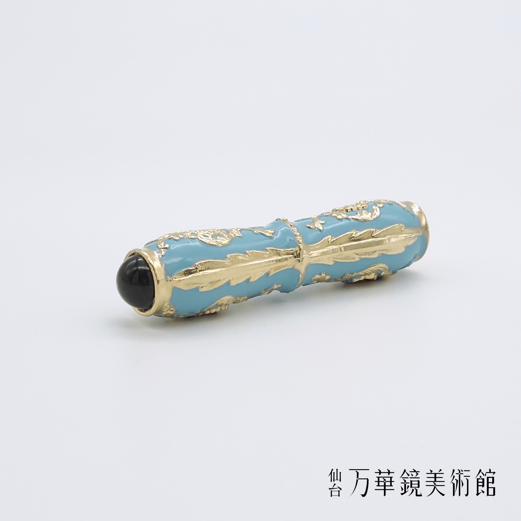 彫金風ミニテレイドスコープ　ブルー