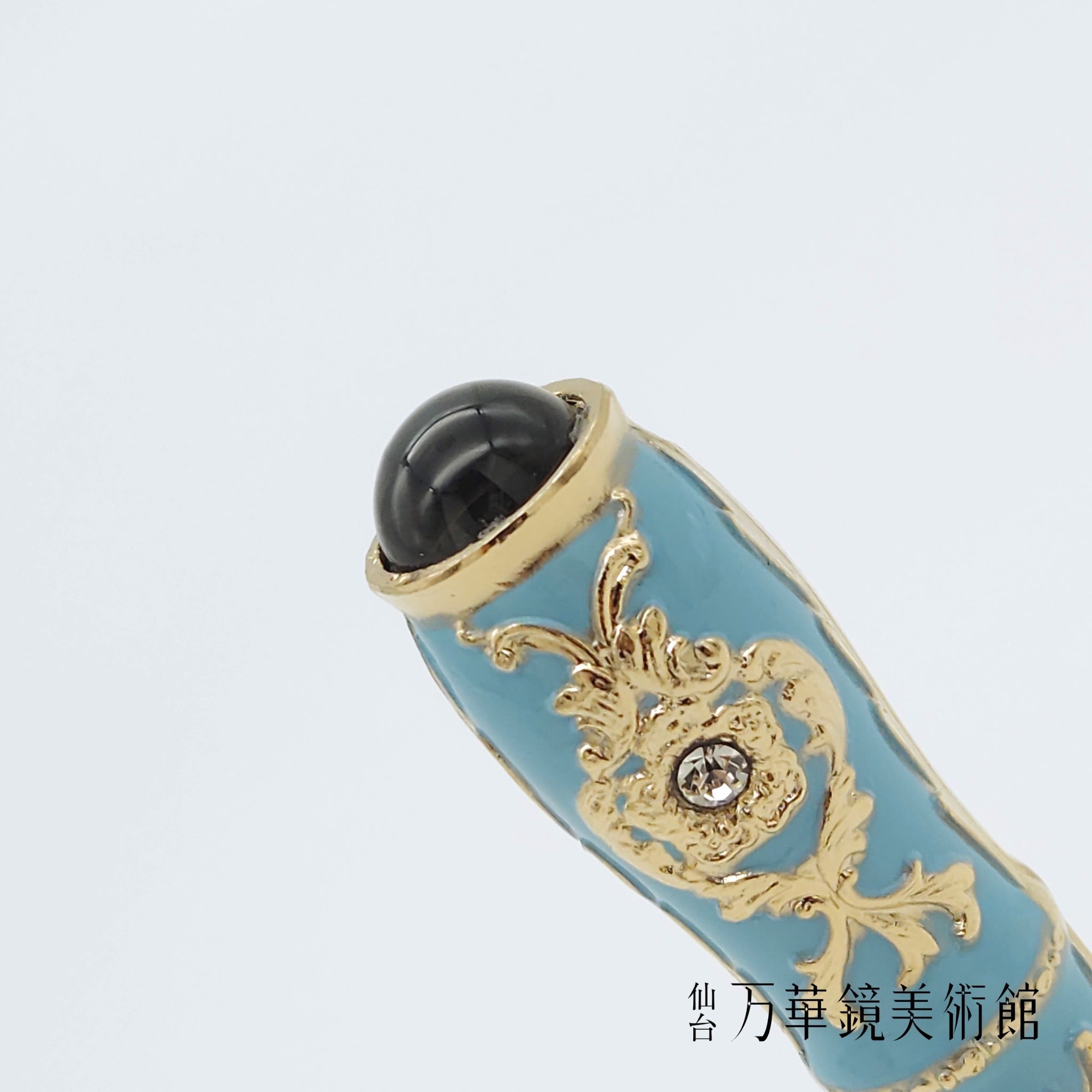 彫金風ミニテレイドスコープ　ブルー