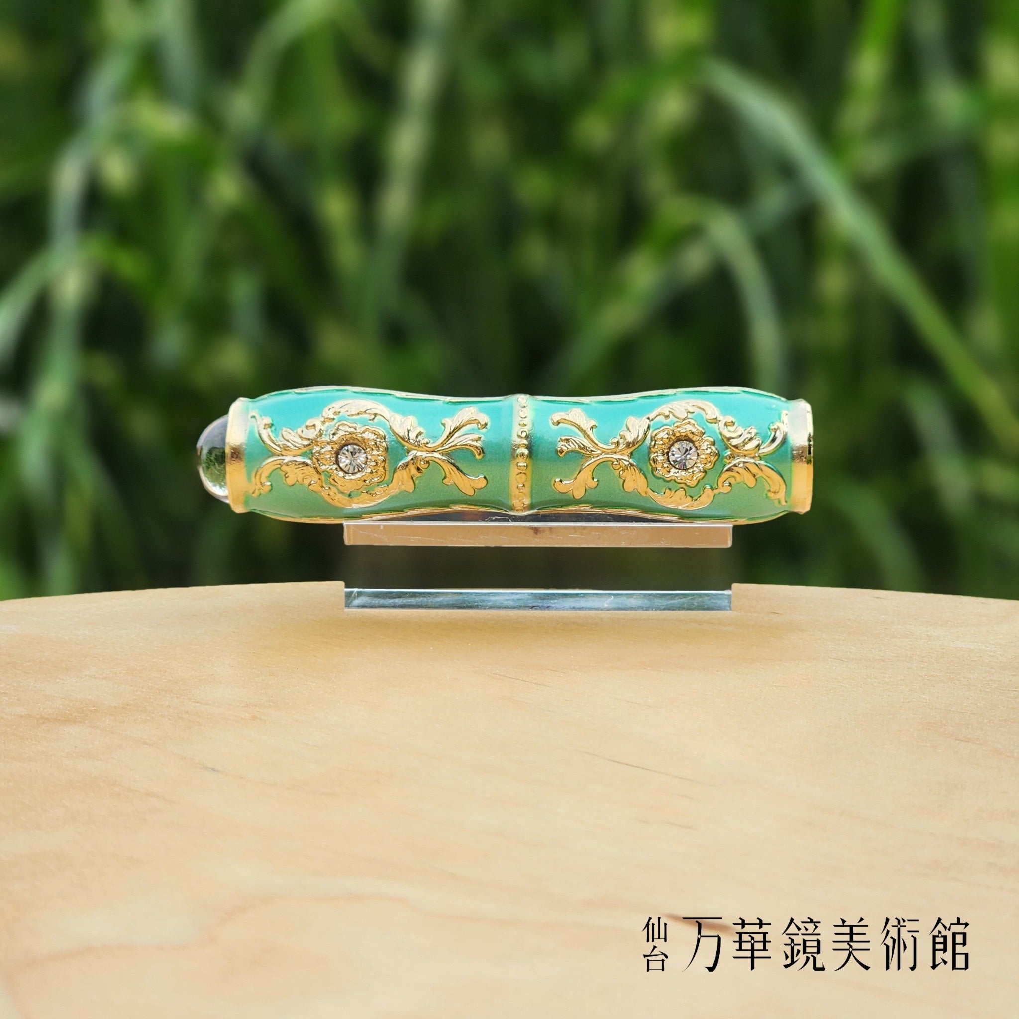 彫金風ミニテレイドスコープ　グリーン