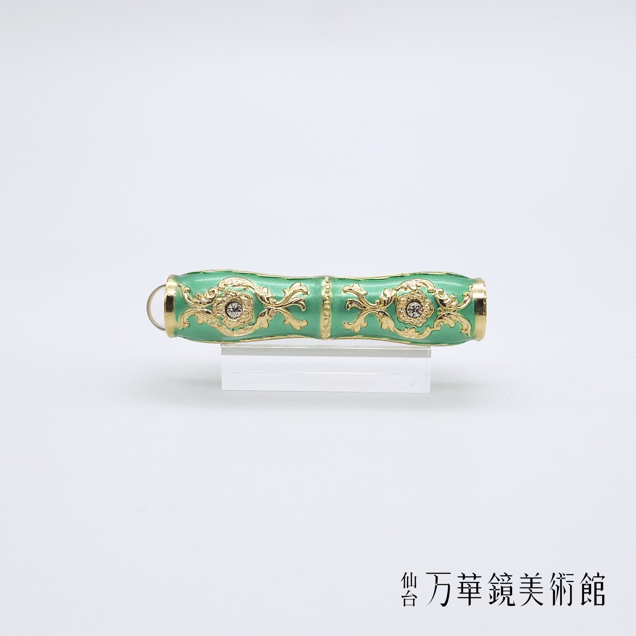 彫金風ミニテレイドスコープ グリーン – 仙台万華鏡美術館 Online