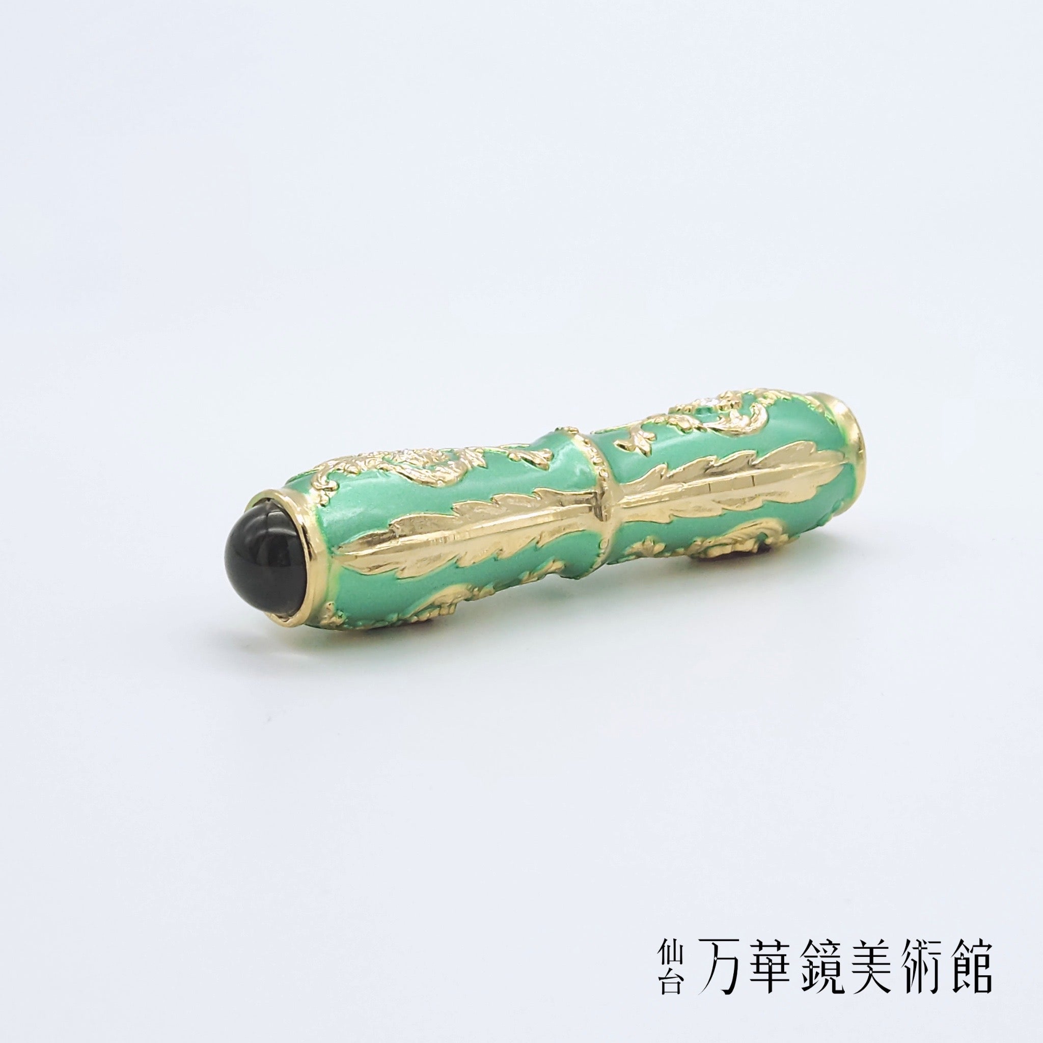 彫金風ミニテレイドスコープ グリーン – 仙台万華鏡美術館 Online