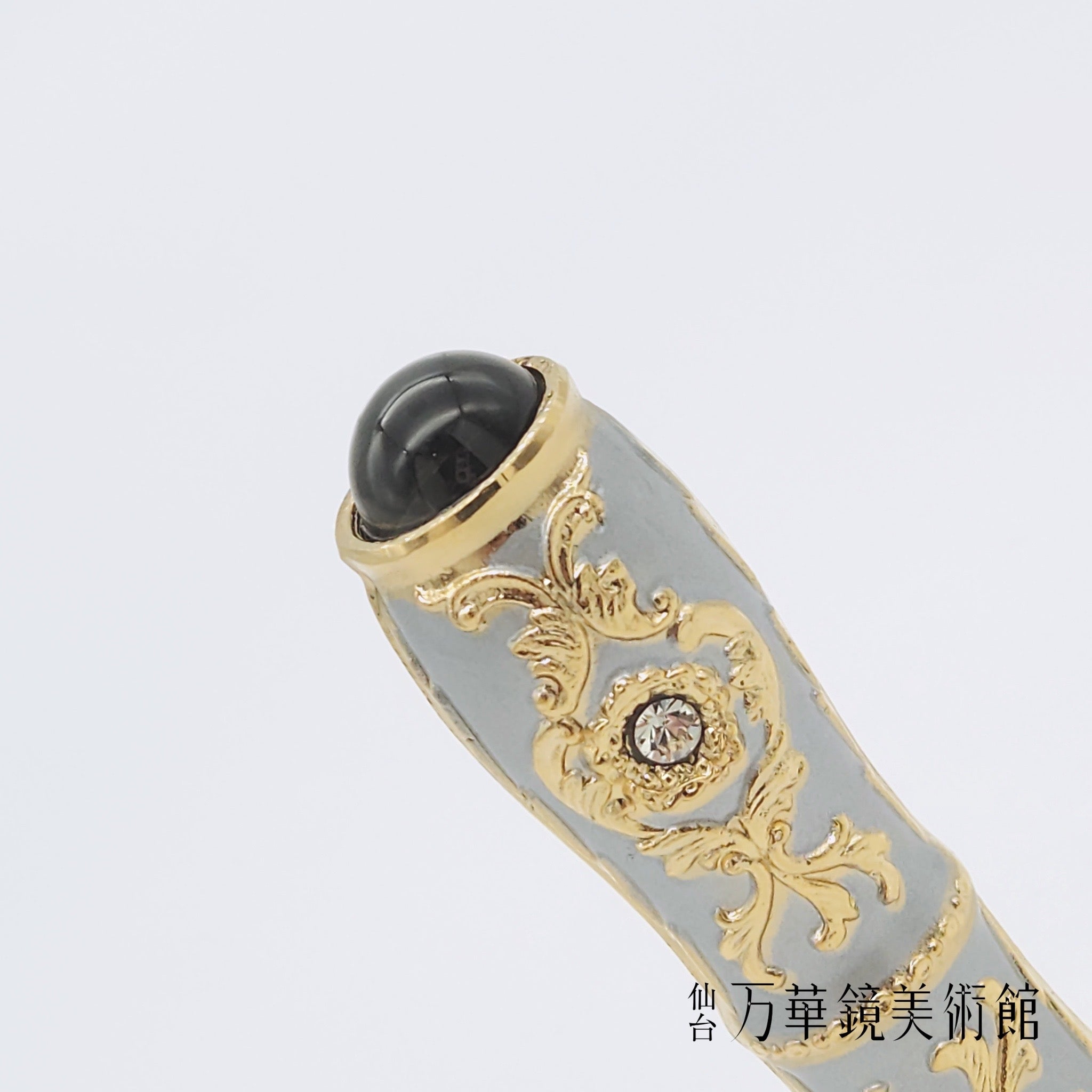 彫金風ミニテレイドスコープ　プラチナ