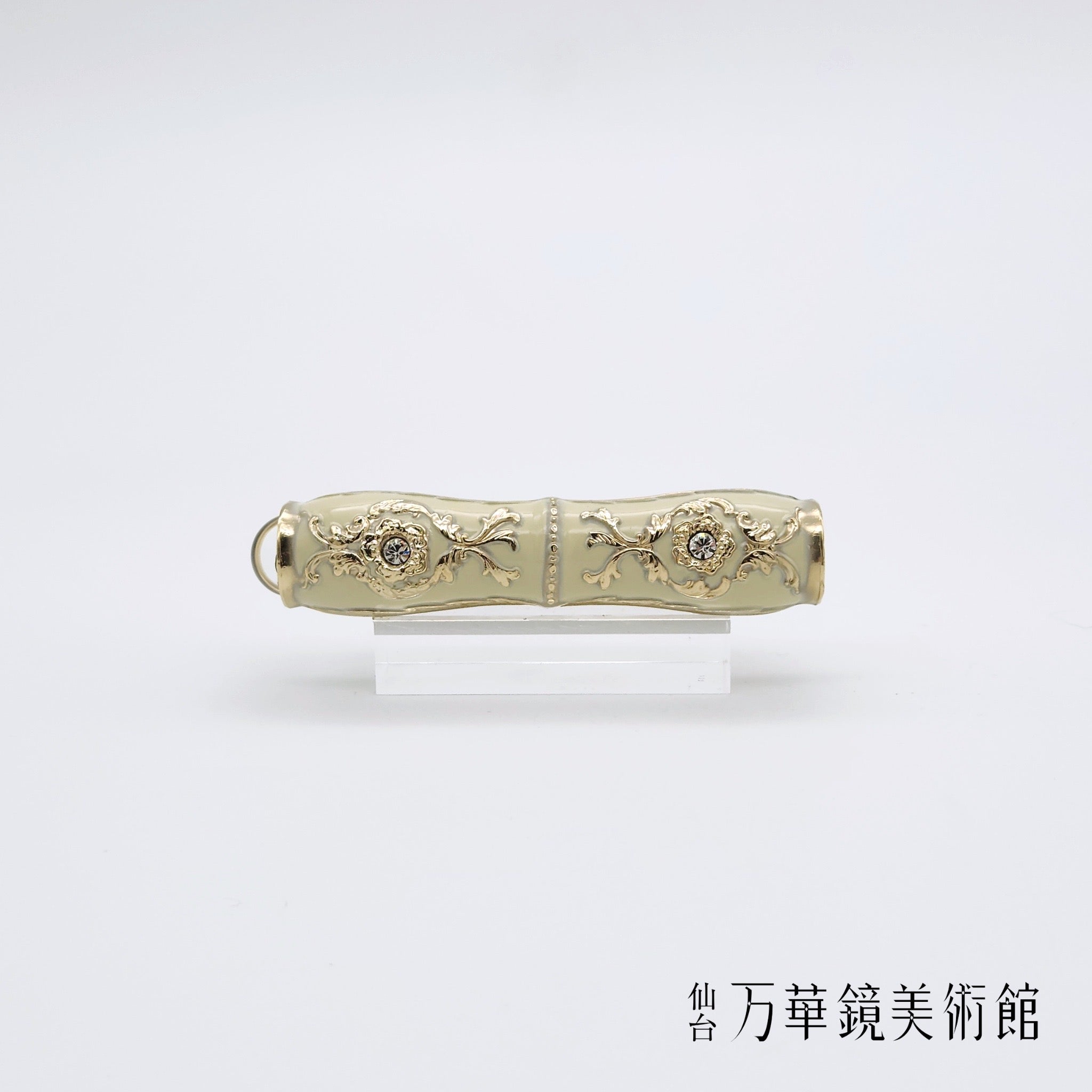 彫金風ミニテレイドスコープ　ホワイト