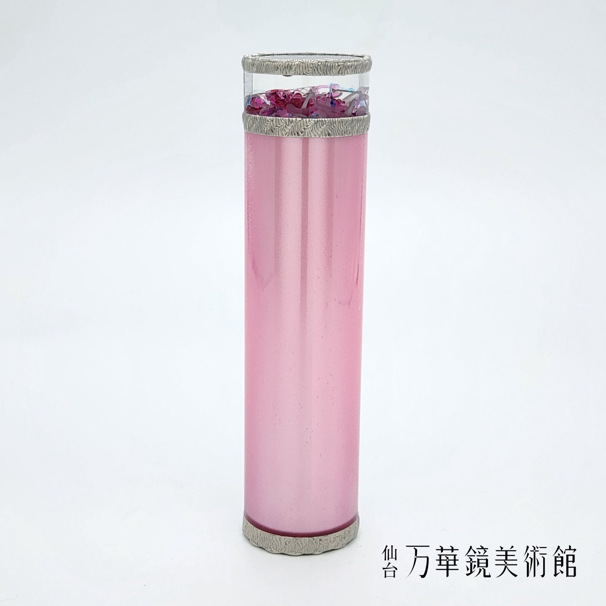 Glass Tube pink  コスモス